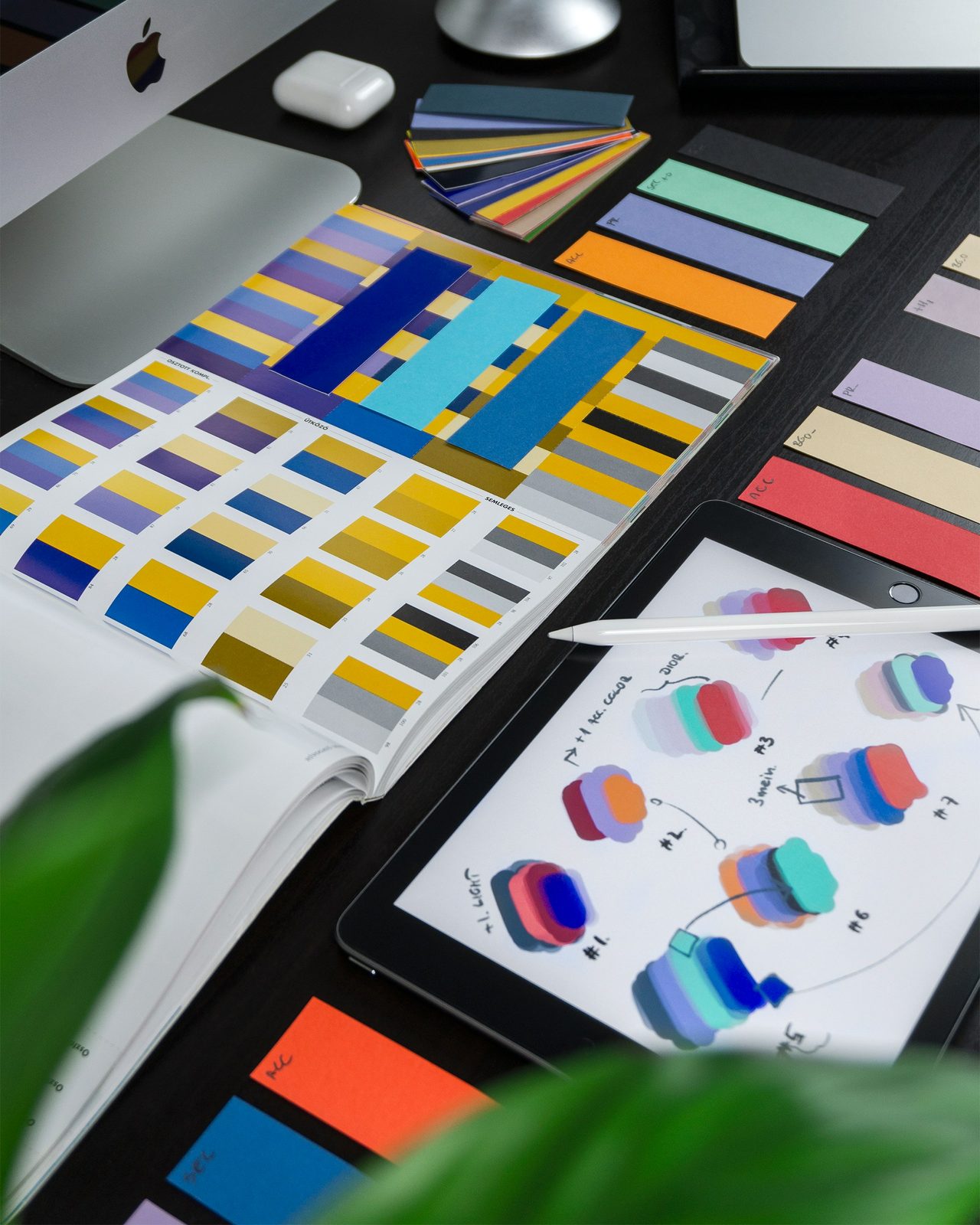 Pantone color code system — základ vizuální identity